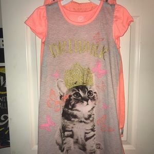 Girls pajama lounge sleepwear set!